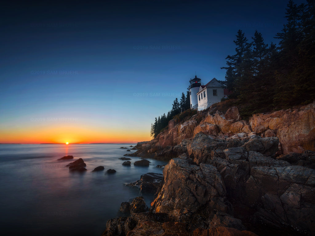 Bass Harbor Lighthouse, Maine USA